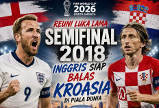 Inggris Tantang Kroasia di Laga Perdana Grup L Piala Dunia 2026, Misi Balas Dendam Semifinal 2018 Kembali Meng