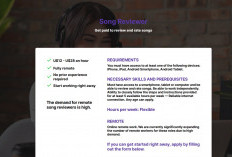 Info Kerja Online jadi Music Journalist atau Song Reviewer, Dapat Gaji Hingga USD 45.000 Setahun! Cobain