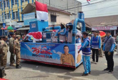 Perumda Tirta Seguring Betung Meriahkan Pawai Karnaval dalam Perayaan Kemerdekaan RI ke-79