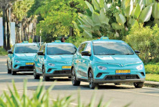 Transportasi Umum Palembang kian Banyak Pilihan, Taksi Listrik Asal Vietnam Siap Mengaspal di Jalan Metropolis