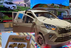 100 Persen Kardus Alami, Ini Penampakan Daihatsu Sigra Cardboard, Keren Abis Dah!