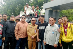 Suporter Datangi Kantor Gubernur, Desak Penyelamatan Sriwijaya FC dari Degradasi