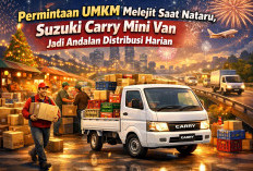 Permintaan UMKM Melonjak Saat Nataru, Suzuki Carry Mini Van Jadi Penopang Distribusi Harian