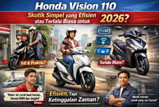 Honda Vision 110, Skutik Sederhana yang Tetap Bertahan di Tengah Tren Motor Modern 2026