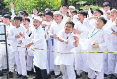 Ajarkan Rukun Islam,Sebagai Syiar Agama, Ratusan Murid SDIT Al Furqon Ikut Manasik Haji