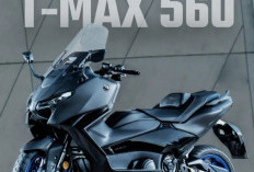 Yamaha TMAX 560 Black Max 2026, Skuter Hitam Legam Edisi 25 Tahun Paling Berkelas