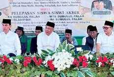 Wagub Sumsel Cik Ujang Hadiri Haflah Akhirussunah Ponpes Subulul Falah
