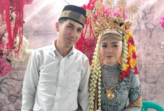 Setahun Bertunangan Secara Virtual, Gadis Kayuagung Resmi Dipersunting Pria Turki