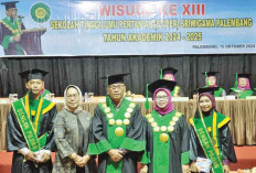 Gelar Wisuda XIII STIPER Sriwigama Cetak Alumni Siap Kerja dan Berwirausaha