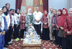 Terima Pengurus YJI Sumsel di Griya Agung, Ini Pesan dan Harapan Ny Feby HD 