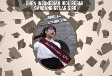 Ghea Indonesian Idol Resmi Sandang Gelar S.Pd