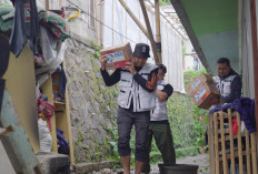 BRI Peduli Sigap Bantu Korban Longsor Cisarua Kabupaten Bandung