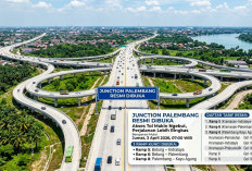 Junction Palembang Resmi Beroperasi, Konektivitas Tol Sumatera Selatan Kian Terintegrasi