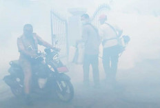 Desak Dinkes OKI Fogging Desa Serigeni Lama