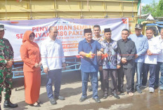 PT Bukit Asam Tbk Unit Dermaga Kertapati Bagikan 4.180 Paket Sembako