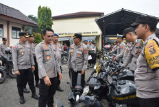 Polres Muara Enim Pastikan Kendaraan Dinas Siap Layani Masyarakat dengan Optimal