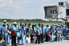 Meninggal 1, Tanazul 3 Jemaah, Dengan Kloter 4 Tiba Total Sudah 1.770 Jemaah yang Pulang ke Sumsel