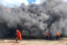 Gudang BBM Ilegal di Muara Enim Kembali Terbakar, Pernah Disegel Polisi 2023