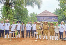 Lapas Muara Enim Tanam 350 Bibit Kelapa Dukung Program Ketahanan Pangan Nasional