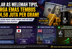 Dolar AS Melemah Tipis, Harga Emas Tembus Rp4,58 Juta per Gram! Simak Kurs Mata Uang Asing Hari Ini dan Dampak