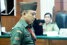 Sidang Kasus Penembakan Kapolsek Way Kanan, Hakim Gebrak Meja hingga Saksi Mengelak