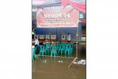 Banjir, Tetap Antusias Nyoblos