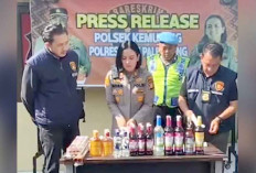 Sita Puluhan Botol Miras, Ciduk 3 Remaja Tawuran, Patroli Cipta Kondisi Ramadan Jajaran Polsek Kemuning