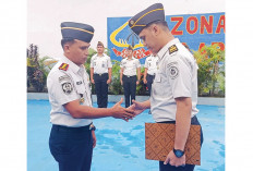 Pegawai Lapas Sekayu Naik Pangkat, Kalapas Beri Pesan Tegas