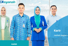 Info Loker Terbaru: BCA Syariah Cari Karyawan Lulusan S1 Semua Jurusan, Simak Disini Formasi dan Penempatannya