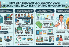 KBM Sumsel Berpotensi Berubah Usai Lebaran 2026, Disdik Siapkan Skema Daring hingga Hybrid