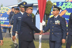 Makna Patriotisme dalam Upacara Peringatan Ke-77 Hari Bakti TNI AU di Lanud SMH Palembang