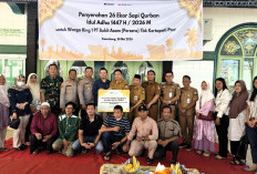 PT Bukit Asam Tebar 26 Hewan Kurban untuk Warga Palembang, Kepedulian Sosial Jadi Sorotan
