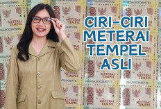 Ciri-ciri Meterai Tempel Asli dan Cara Menggunakannya, Pelamar CPNS 2024 Wajib Tau Biar Lolos Validasi