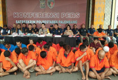  Polrestabes Palembang Paling Produktif, Tangkap 110 Pelaku Kejahatan dalam 20 Hari Operasi Pekat 1 Musi 2024