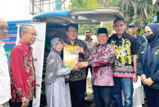 DKPP Provinsi Sumsel bersama STIE dan AKUBANK Mulia Darma Pratama, Gelar Gerakan Pasar Murah (GPM)
