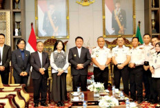 Bangun Chemistry dan Sinergi, Kakanwil Ditjen Pas Sumsel Yulius Sahruza Silaturahmi dengan Gubernur Herman Der