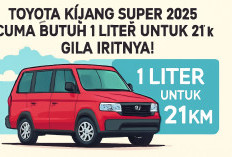 Toyota Kijang Super 2025 Cuma Butuh 1 Liter untuk 21 Km: Gila Iritnya!