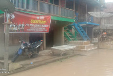 Dua Hari Lagi Pemilu, Begini Kondisi Banjir di Muratara yang Mengancam Logistik
