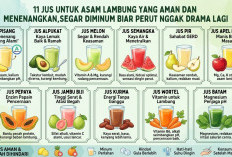  11 Jus untuk Asam Lambung yang Aman dan Menenangkan, Segar Diminum Biar Perut Nggak Drama Lagi