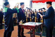 Bupati HM Toha Tohet Lantik Sekda Drs Syafaruddin MSi, Pejabat Administrator dan Pejabat Fungsional, serta Kep
