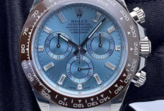 Rolex Cosmograph Daytona 116506A Ice Blue, Simbol Prestise dalam Balutan Platinum