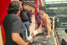 Terduga Pelaku Curanmor Dilumpuhkan, Penangkapan Hebohkan Kawasan Pemkab Banyuasin