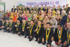 Pecah Rekor, 50 Lulusan Sarjana Ikuti Yudisium Ke- 45 STIPER Sriwigama