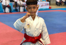 Umur Boleh Belia, Prestasi Altan di Karate Ternyata Sudah Membanggakan