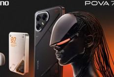 Tecno Pova 7 Pro 5G: Membidik Tahta Gaming Mid-Range dengan Desain Futuristik
