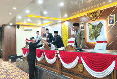 Fraksi-Fraksi DPRD Prabumulih Sampaikan  Pandangan Umum Raperda LPJ APBD 2025