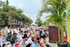 Lahat Gelar Salat Idulfitri di 10 Lokasi, Perbedaan Waktu Tak Ganggu Kekhusyukan