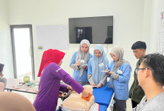Pelatihan BTCLS UMAD Palembang Resmi Dibuka, Mahasiswa Ners Digembleng Hadapi Situasi Darurat