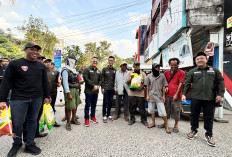 Panji Bangsa Sumsel Gelar Aksi Sosial Berbagi Sembako di Kecamatan Sako