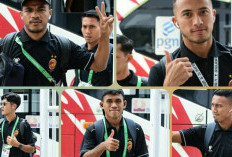 Kenakan Baju Polo Hitam, 19 Penggawa Sriwijaya FC Bertolak Menuju Medan. Bismillah, Semoga Tiga Poin!